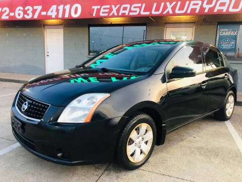 2008 Nissan Sentra for sale at Texas Luxury Auto in Cedar Hill TX