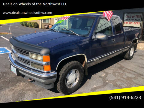 1996 Chevrolet C/K 1500 Series for sale at Deals on Wheels of the Northwest LLC in Springfield OR