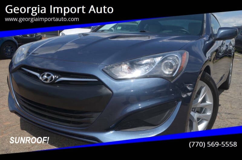 2013 Hyundai Genesis Coupe for sale at Georgia Import Auto in Alpharetta GA