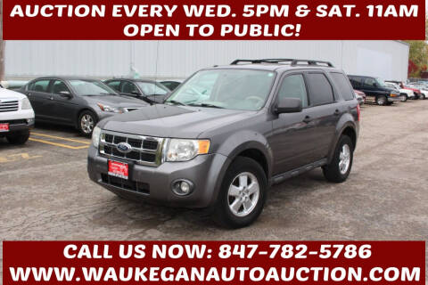 2011 Ford Escape for sale at Waukegan Auto Auction in Waukegan IL