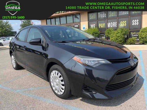 2018 Toyota Corolla for sale at Omega Autosports of Fishers in Fishers IN