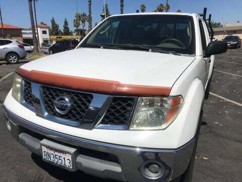 2007 Nissan Frontier for sale at F & A Car Sales Inc in Ontario CA