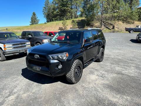 2017 Toyota 4Runner for sale at CARLSON'S USED CARS in Troy ID
