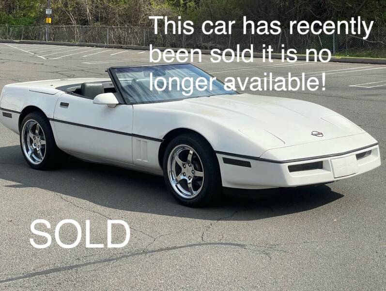 1987 Chevrolet Corvette for sale at Gillespie Car Care (soon to be) Affordable Cars in Hardwick MA