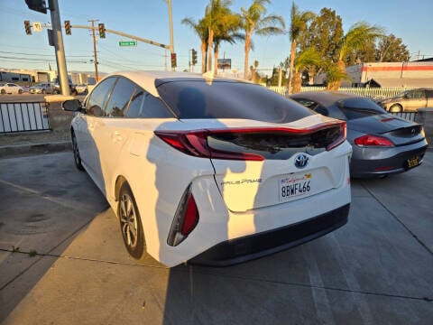 2017 Toyota Prius Prime for sale at E and M Auto Sales in Bloomington CA