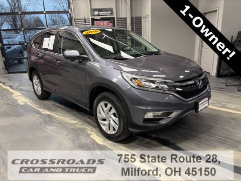 2016 Honda CR-V for sale at Crossroads Car and Truck - Crossroads Car & Truck - Milford in Milford OH