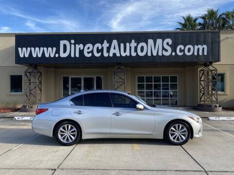 2015 Infiniti Q50 for sale at Direct Auto in D'Iberville MS