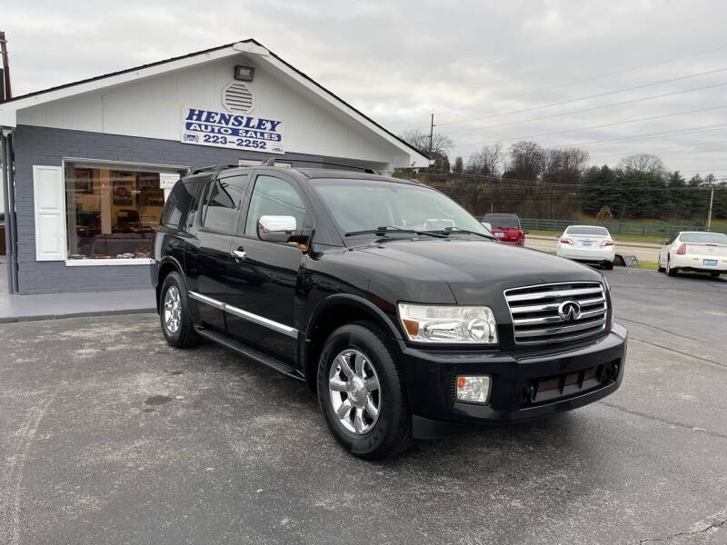 2006 Infiniti QX56 for sale at Willie Hensley in Frankfort KY