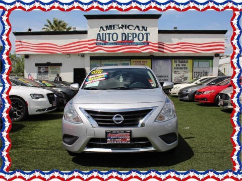2018 Nissan Versa for sale at American Auto Depot in Modesto CA