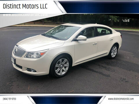 2010 Buick LaCrosse for sale at Distinct Motors LLC in Mechanicsville VA