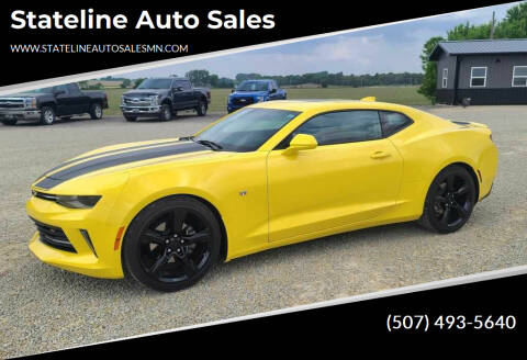 2017 Chevrolet Camaro for sale at Stateline Auto Sales in Mabel MN