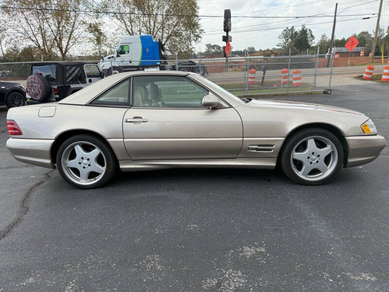 Used 2000 Mercedes-Benz SL-Class Base with VIN WDBFA68F8YF188499 for sale in Pendleton, SC