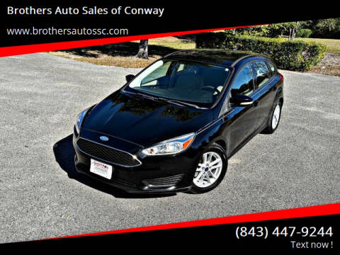 2017 Ford Focus for sale at Brothers Auto Sales of Conway in Conway SC
