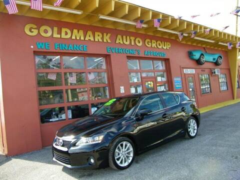 2012 Lexus CT 200h for sale at Goldmark Auto Group in Sarasota FL