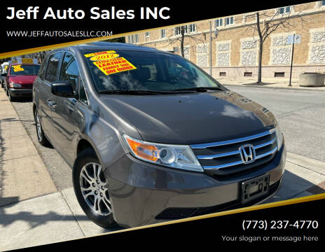 2012 Honda Odyssey for sale at Jeff Auto Sales INC in Chicago IL