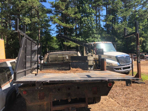 Flatbed With Crane