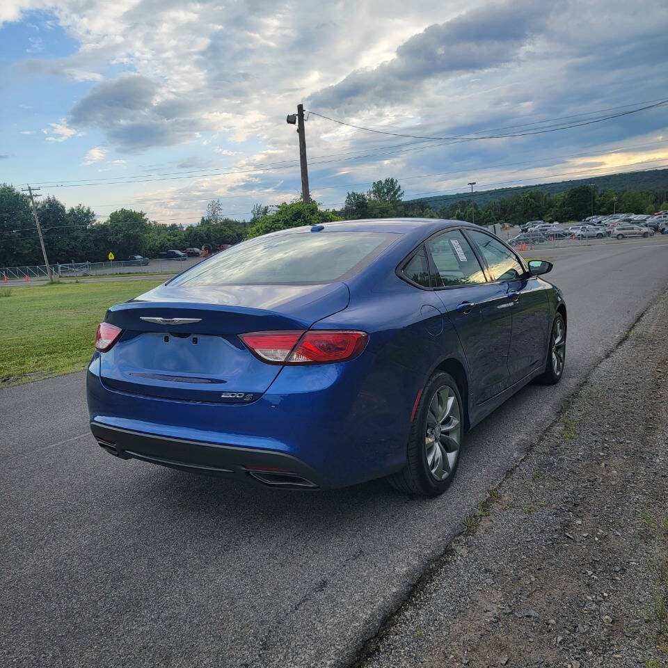 2015 Chrysler 200 for sale at Lucky One Auto Sales in Lafayette, NY