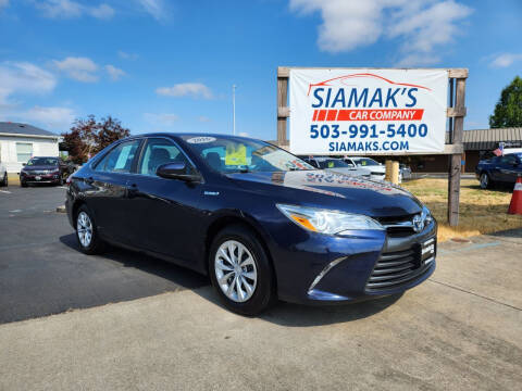 2016 Toyota Camry Hybrid for sale at Siamak's Car Company llc in Woodburn OR