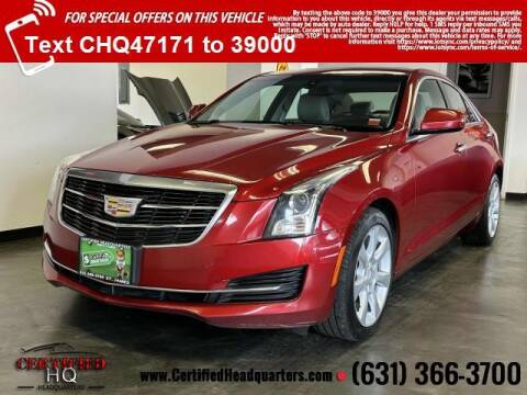 2016 Cadillac ATS for sale at CERTIFIED HEADQUARTERS in Saint James NY