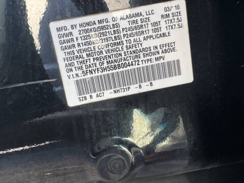 2011 Honda Pilot EX-L