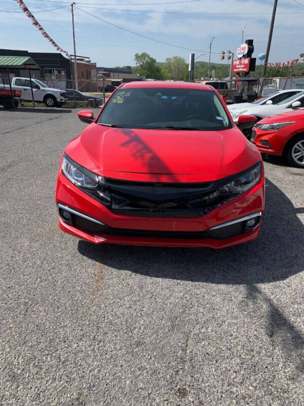 Used 2021 Honda Civic LX with VIN 2HGFC2F69MH521603 for sale in Mcalester, OK