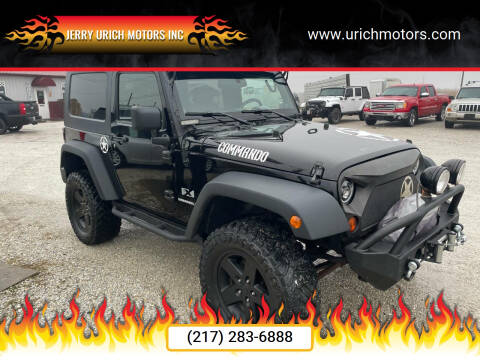 2009 Jeep Wrangler for sale at Jerry Urich Motors Inc in Hoopeston IL