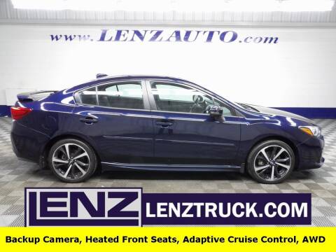 2020 Subaru Impreza for sale at LENZ TRUCK CENTER in Fond Du Lac WI