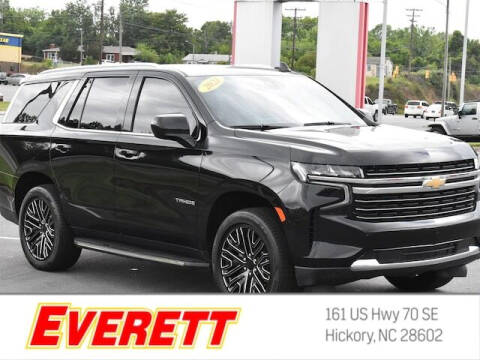 2021 Chevrolet Tahoe for sale at Everett Chevrolet Buick GMC in Hickory NC