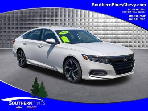 2020 Honda Accord for sale at PHIL SMITH AUTOMOTIVE GROUP - SOUTHERN PINES GM in Southern Pines NC