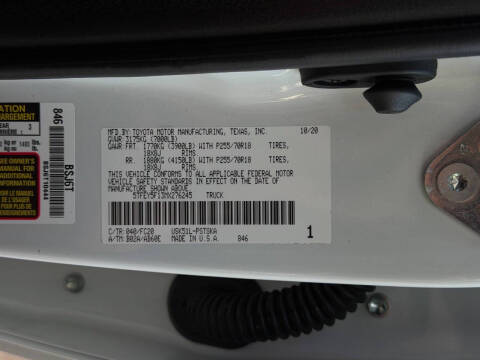 2021 Toyota Tundra SR5