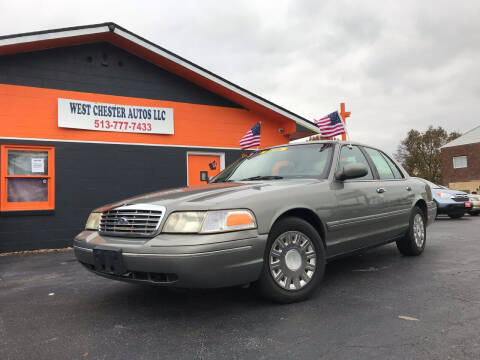 2003 Ford Crown Victoria for sale at West Chester Autos in Hamilton OH