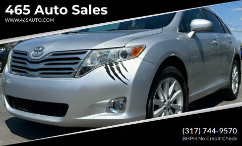 2011 Toyota Venza for sale at 465 Auto Sales in Indianapolis IN