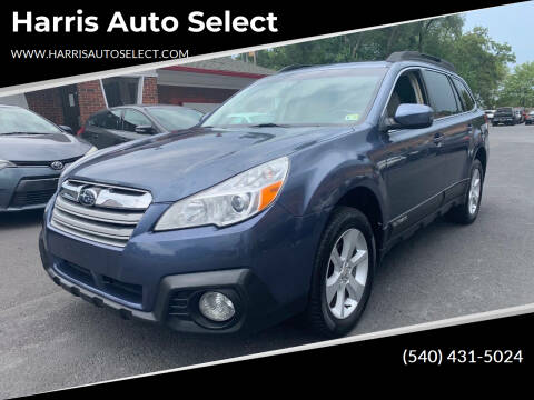 2013 Subaru Outback for sale at Harris Auto Select in Winchester VA