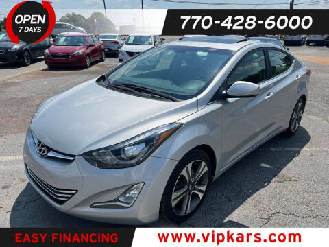 2016 Hyundai Elantra for sale at VIP Kars in Marietta GA
