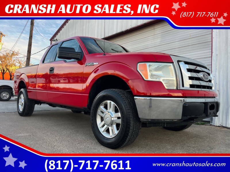 2009 Ford F-150 for sale at CRANSH AUTO SALES, INC in Arlington TX