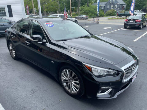 2019 Infiniti Q50 for sale at 5 Corner Auto Sales Inc. in Brockton MA