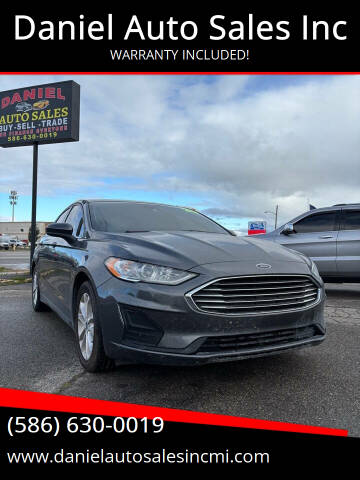 2020 Ford Fusion for sale at Daniel Auto Sales Inc in Clinton Township MI