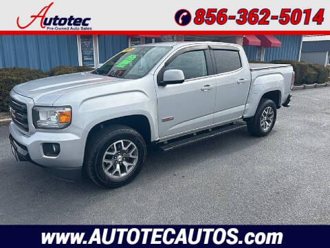 2018 GMC Canyon for sale at Autotec Auto Sales in Vineland NJ