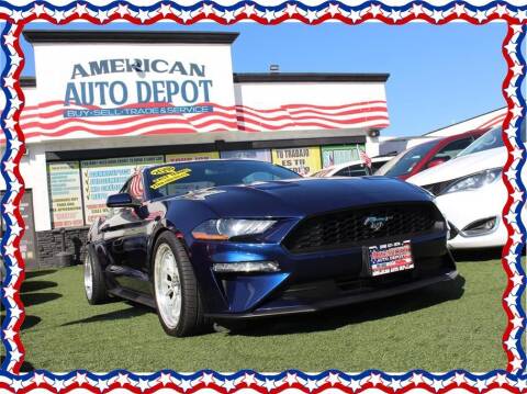 2018 Ford Mustang for sale at American Auto Depot in Modesto CA
