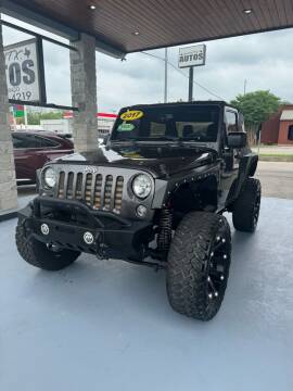 2017 Jeep Wrangler for sale at Central TX Autos in Lockhart TX