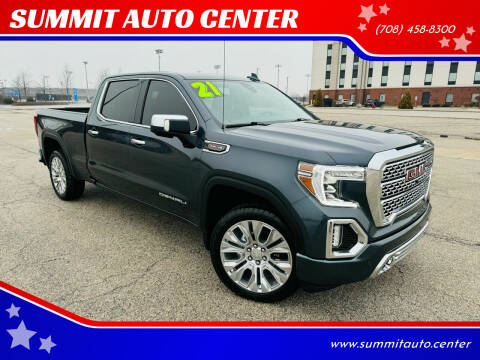 2021 GMC Sierra 1500 for sale at SUMMIT AUTO CENTER in Summit IL