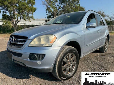 2007 Mercedes-Benz M-Class for sale at Austinite Auto Sales in Austin TX