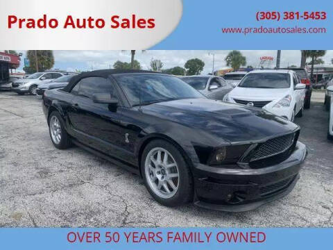 2008 Ford Shelby GT500 for sale at Prado Auto Sales in Miami FL