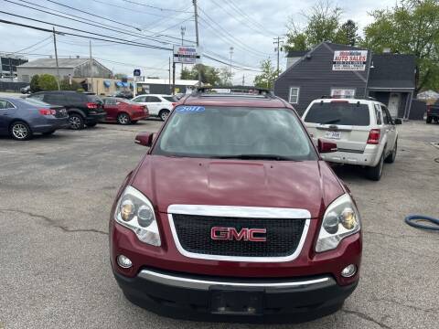 2011 GMC Acadia for sale at Motornation Auto Sales in Toledo OH