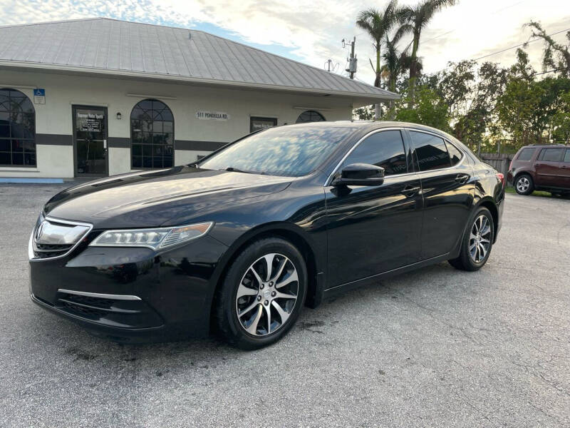 2015 Acura TLX for sale at Supreme Motor Sports in North Fort Myers FL