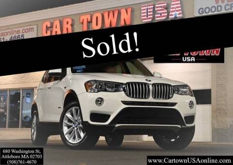 2016 BMW X3 for sale at Car Town USA in Attleboro MA