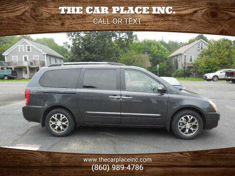 2014 Kia Sedona for sale at THE CAR PLACE INC. in Somersville CT