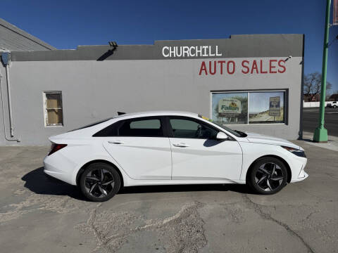 2023 Hyundai Elantra for sale at CHURCHILL AUTO SALES in Fallon NV