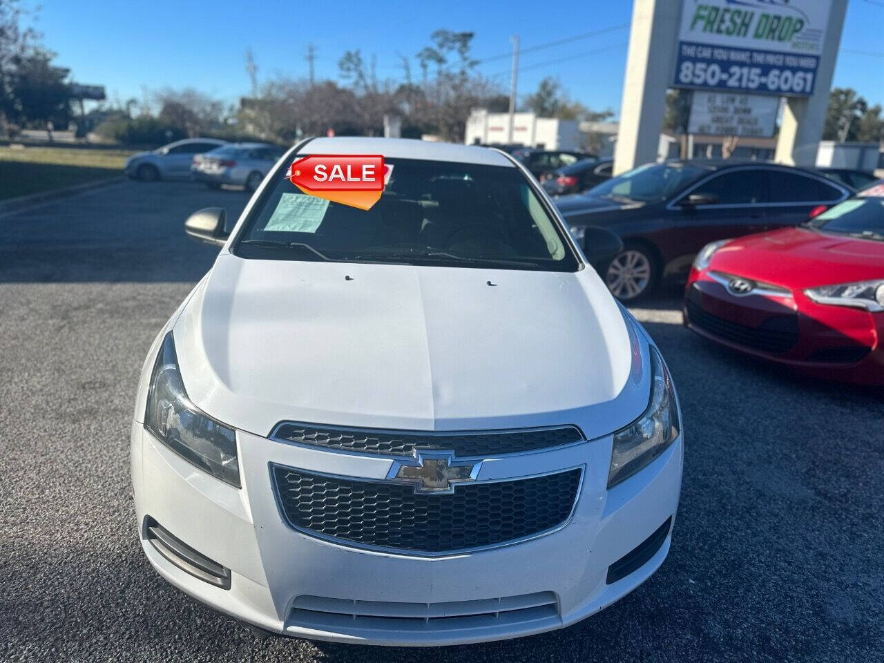 2013 Chevrolet Cruze for sale at Fresh Drop Motors in Panama City, FL