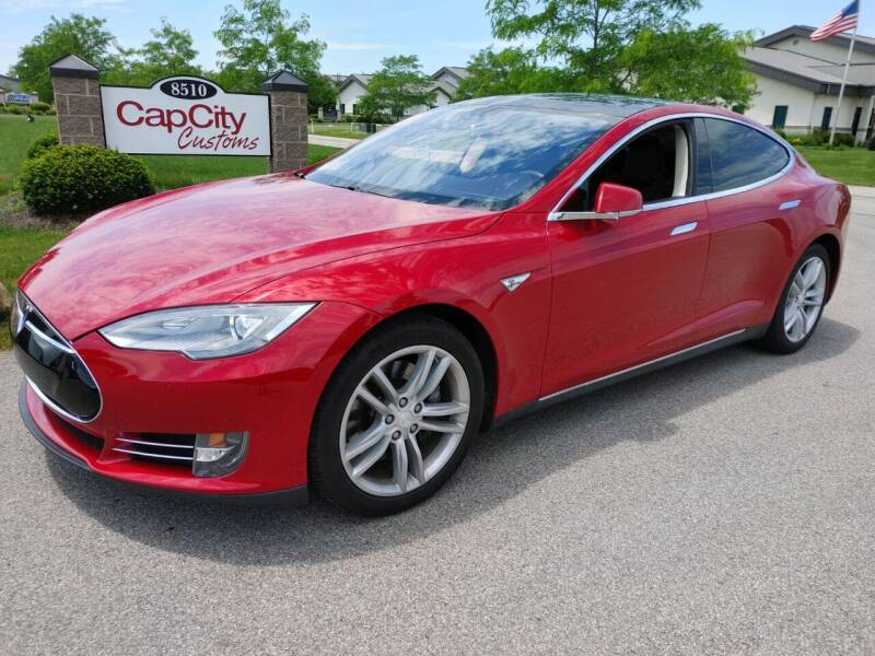 2013 Tesla Model S for sale at CapCity Customs in Plain City OH